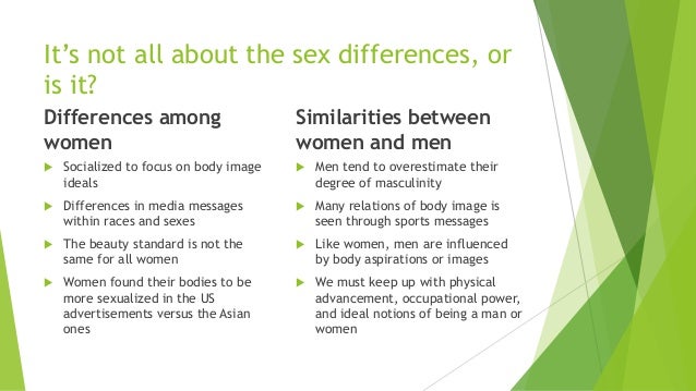 Similarities And Differences Between Men And Women Similarities And Differences Between Men And Women